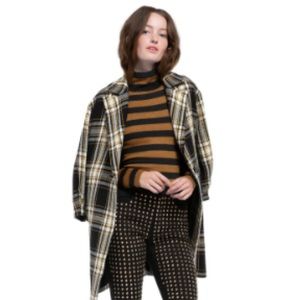 Alice Olivia Roberta Metallic Pullover Sweater